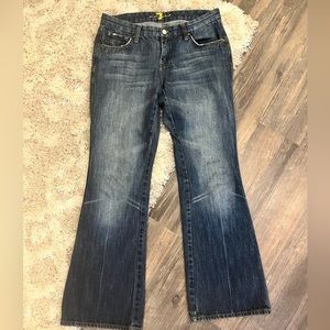 7 for all Mankind Classic Flare Jeans Size 30